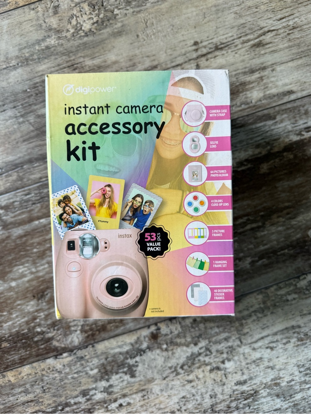 2 for $15 sale: NIB Digipower Instant Camera Accessory Kit for Instax